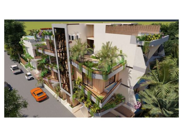 YANA Departamentos Tulum La Veleta Estudios y departamentos con alberca privada cada uno en PREVENTA desde 2,100,000 MXN